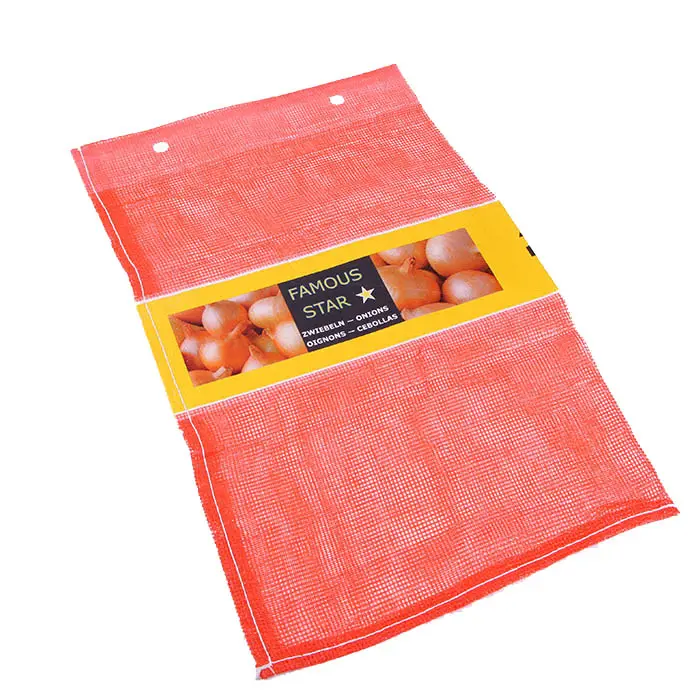 China  Packing Vegetable Fruit Potato Onion Cabbage Mesh Bag Net Sack Fabric Roll 