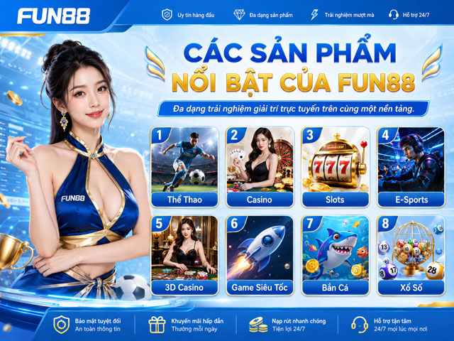 Trang chủ Nhà cái uy tín số 1 thị trường 2026 - Fun88